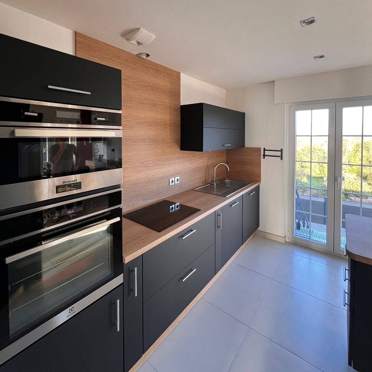 Après covering portes à Rouen