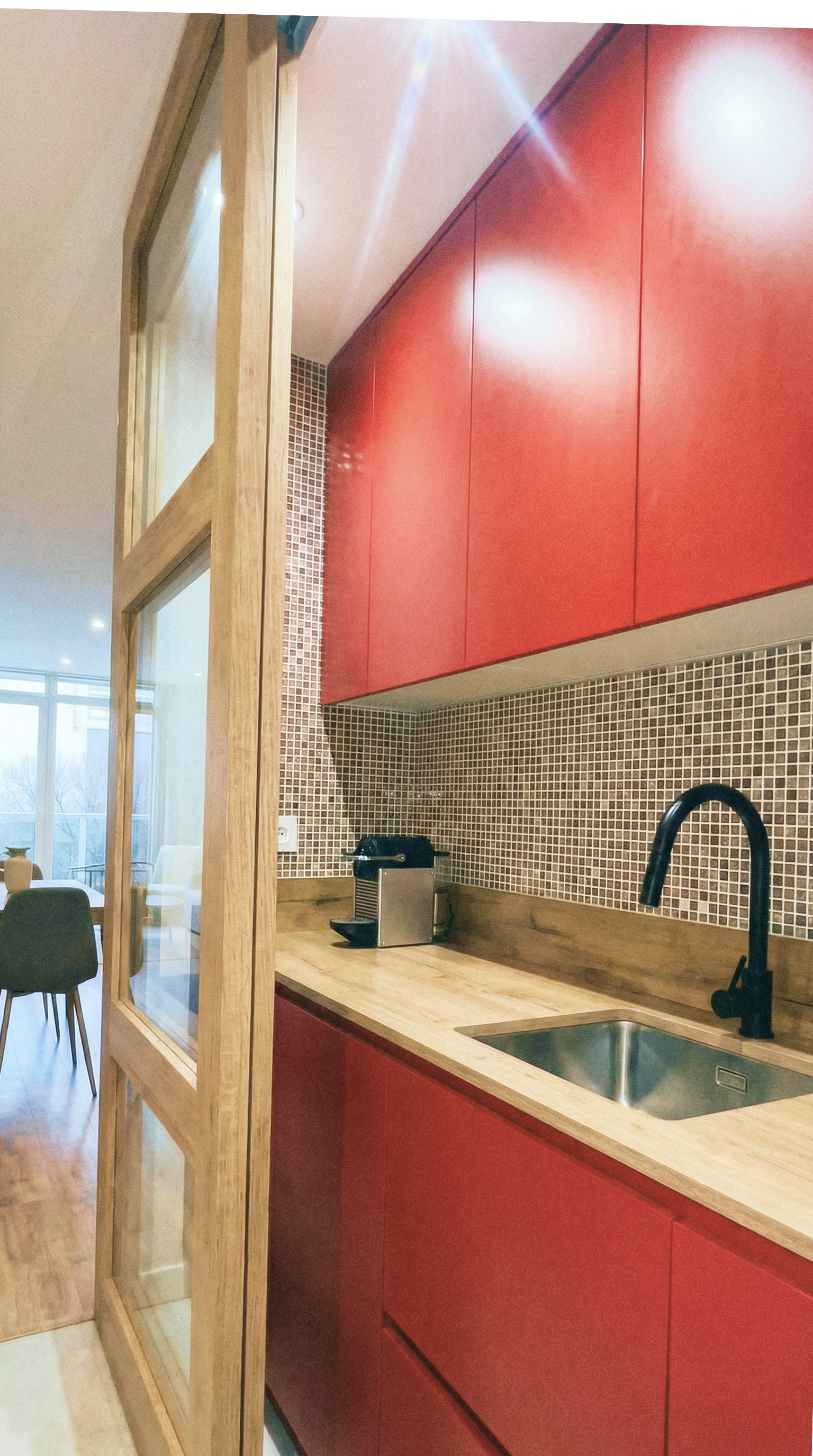 Avant projet covering cuisine à Rouen